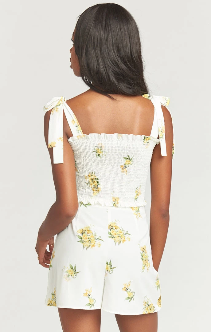 Show Me Your Mumu Ruffle Wrap Shorts ~ Sunny Side Floral Bottoms 5 Show Me Your Mumu Ruffle Wrap Shorts ~ Sunny Side Floral Bottoms