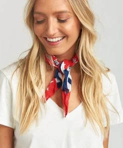 Show Me Your Mumu American Flag Bandana ~ Red/White/Blue