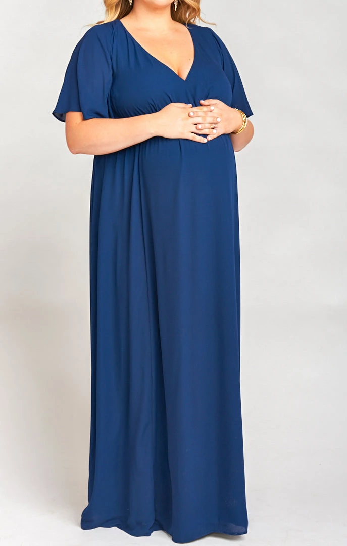 Show Me Your Mumu Emily Empire Maxi Dress ~ Rich Navy Crisp 9 Show Me Your Mumu Emily Empire Maxi Dress ~ Rich Navy Crisp
