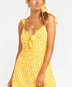 Show Me Your Mumu Hula Mini Dress ~ Maui Marigold