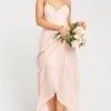 Show Me Your Mumu Meghan Wrap Dress ~ Dusty Blush Crisp