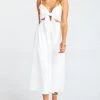 Show Me Your Mumu Moby Tie Maxi ~ White Tulip