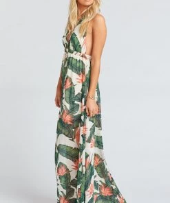 Show Me Your Mumu Luna Halter Dress ~ Paradise Found