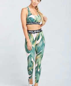 Show Me Your Mumu Maya Logo Bra ~ Peachy Palm