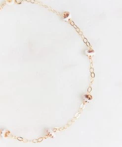 Show Me Your Mumu Ki.ele Jewelry ~ Mini Puka Shell Anklet ~ 14K Gold Accessories