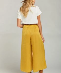 Show Me Your Mumu Explorer Pants ~ Mustard Sheen 18 Show Me Your Mumu Explorer Pants ~ Mustard Sheen