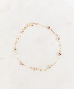 Show Me Your Mumu Ki.ele Jewelry ~ Mini Puka Shell Anklet ~ 14K Gold Accessories