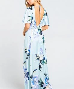 Show Me Your Mumu Faye Flutter Maxi Dress ~ Mint To Be Floral Dresses 16 Show Me Your Mumu Faye Flutter Maxi Dress ~ Mint To Be Floral Dresses