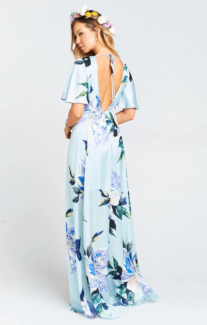 Show Me Your Mumu Faye Flutter Maxi Dress ~ Mint To Be Floral Dresses 8 Show Me Your Mumu Faye Flutter Maxi Dress ~ Mint To Be Floral Dresses