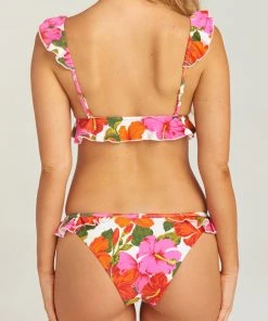 Show Me Your Mumu Carolina Ruffle Top ~ Bahama Mama