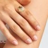 Show Me Your Mumu Ki.ele Jewelry Golden Sunrise Shell Ring ~ 14K Gold