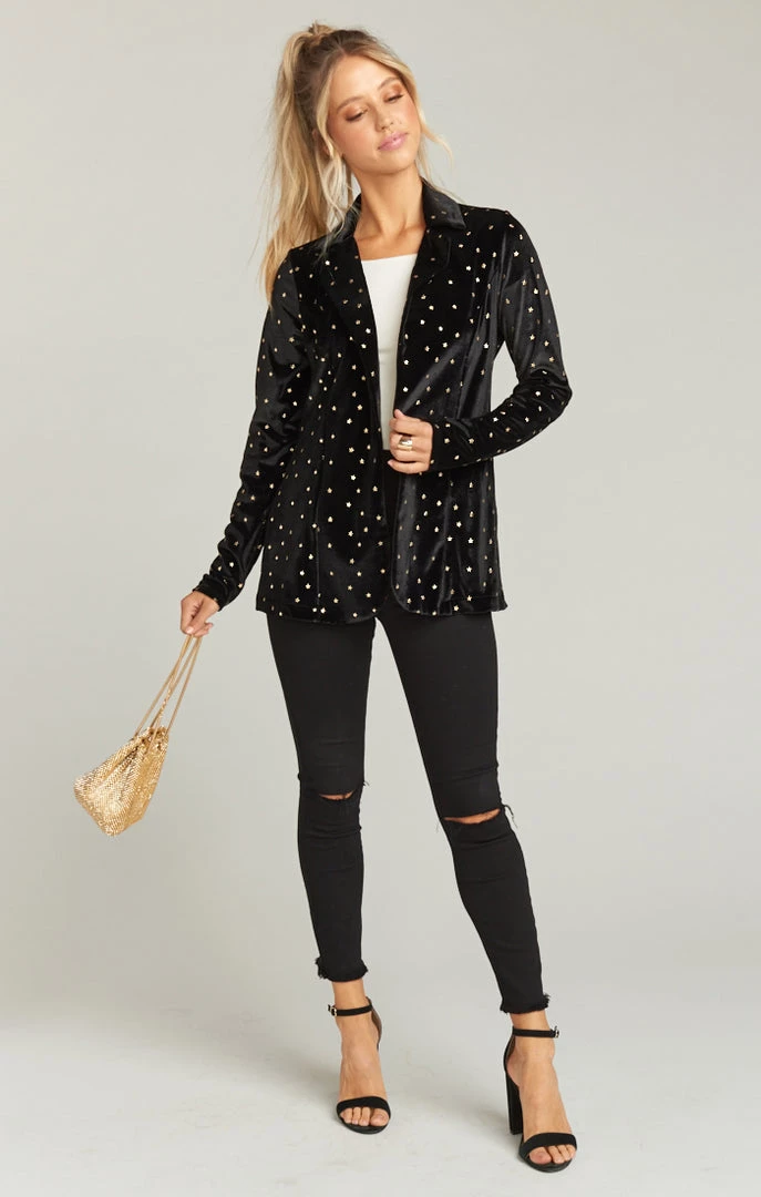 Show Me Your Mumu Boss Blazer ~ Rockstar Velvet 7 Show Me Your Mumu Boss Blazer ~ Rockstar Velvet