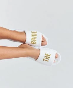 Show Me Your Mumu The Bride Slippers ~ White 12 Show Me Your Mumu The Bride Slippers ~ White