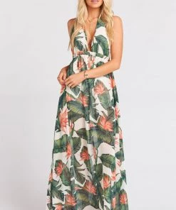 Show Me Your Mumu Luna Halter Dress ~ Paradise Found