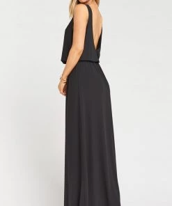 Show Me Your Mumu Kendall Maxi Dress ~ Black Chiffon Bridesmaids Dresses 9 Show Me Your Mumu Kendall Maxi Dress ~ Black Chiffon Bridesmaids Dresses