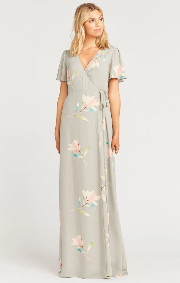 Show Me Your Mumu Noelle Flutter Wrap Dress ~ Lily Showers 6 Show Me Your Mumu Noelle Flutter Wrap Dress ~ Lily Showers