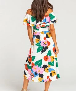 Show Me Your Mumu Clothes Rosie Dress ~ Becky Blooms Crepe