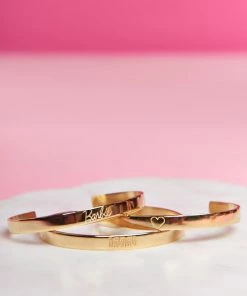 Show Me Your Mumu Accessories Barbie Loves Mumu Bangle Set ~ Gold