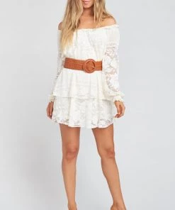 Show Me Your Mumu Accessories Nalani Braided Belt ~ Tan
