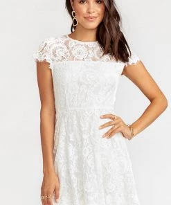 Show Me Your Mumu Dresses Alyce Dress ~ Darling Lace White
