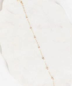 Show Me Your Mumu Ki.ele Jewelry ~ Mini Puka Shell Anklet ~ 14K Gold Accessories