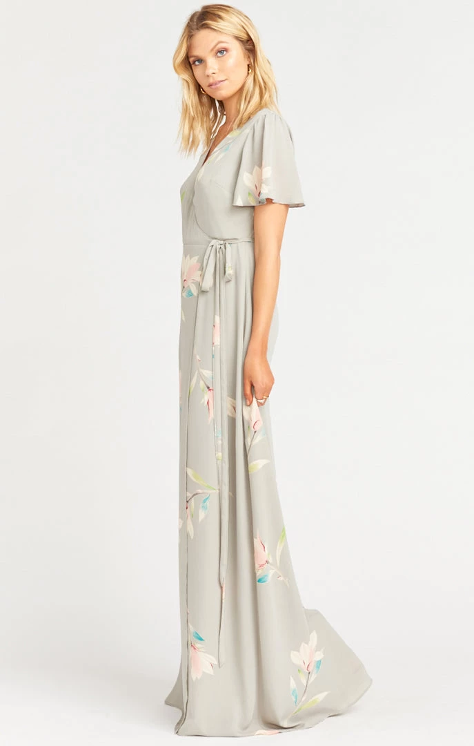 Show Me Your Mumu Noelle Flutter Wrap Dress ~ Lily Showers 4 Show Me Your Mumu Noelle Flutter Wrap Dress ~ Lily Showers