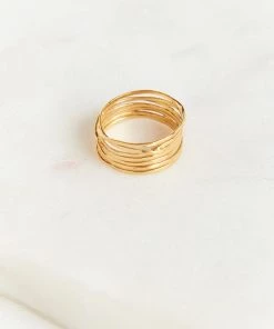 Show Me Your Mumu New Mu Ki.ele Celeste Wrap Ring ~ Gold