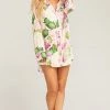 Show Me Your Mumu Beau Sleep Shirt ~ First Look Hydrangea Clothes