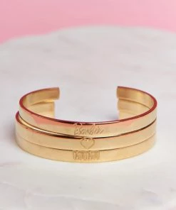 Show Me Your Mumu Accessories Barbie Loves Mumu Bangle Set ~ Gold