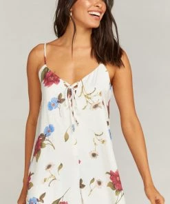 Show Me Your Mumu Rebel Romper ~ Florence Floral Silky Dots Rompers