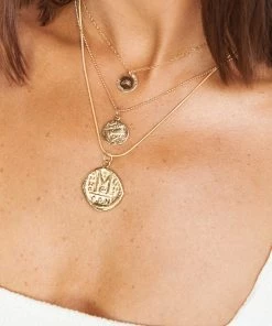 Show Me Your Mumu Child Of Wild Replicated Vintage Coin Necklace ~ 24K Gold Plated Accessories