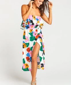 Show Me Your Mumu Clothes Rosie Dress ~ Becky Blooms Crepe