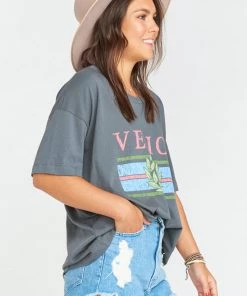 Show Me Your Mumu Travis Tee ~ Venice 1986 Grey Graphic 15 Show Me Your Mumu Travis Tee ~ Venice 1986 Grey Graphic