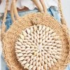 Show Me Your Mumu Cassie Shell Crossbody Bag ~ Natural
