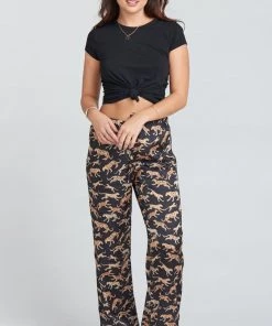 Show Me Your Mumu Paige PJ Set With Eye Mask ~ Mucci Cat Black Clothes