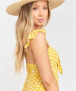 Show Me Your Mumu Joanie Wide Brim Straw Hat ~ Natural Accessories