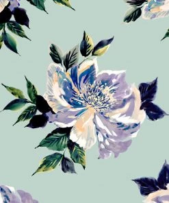 Show Me Your Mumu Bridesmaid Fabric Swatch ~ Mint To Be Floral