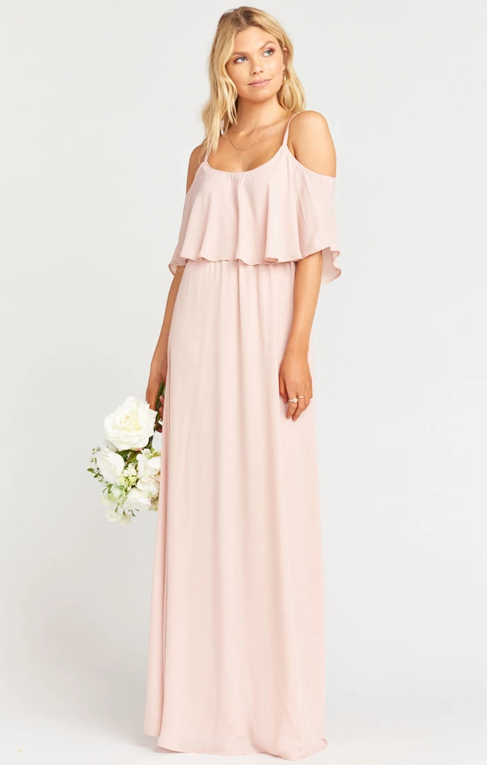 Show Me Your Mumu Bridesmaids Dresses Caitlin Ruffle Maxi Dress ~ Dusty Blush Crisp 3 Show Me Your Mumu Bridesmaids Dresses Caitlin Ruffle Maxi Dress ~ Dusty Blush Crisp