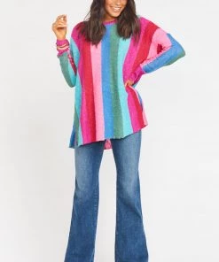 Show Me Your Mumu Bonfire Sweater ~ Madly Stripe Knit Sweaters