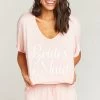 Show Me Your Mumu Clothes Benji Tunic Sleep Set ~ Bridesmaid Pink