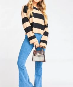 Show Me Your Mumu Scholar Sweater ~ Hubble Stripe Knit