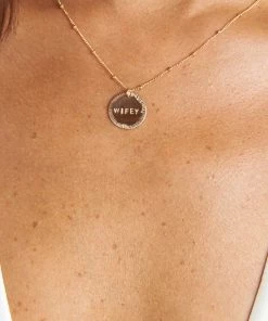 Show Me Your Mumu Paradigm WIFEY Necklace ~ Gold New Mu
