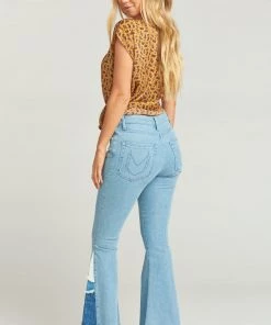 Show Me Your Mumu Denim Woodstock Flare ~ Echo