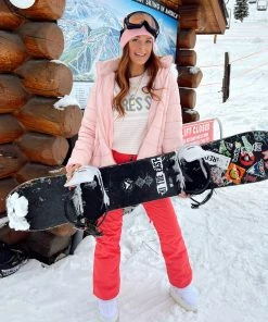 Show Me Your Mumu Snowbird Puffer Jacket ~ Frosty Pink With Faux Fur 11 Show Me Your Mumu Snowbird Puffer Jacket ~ Frosty Pink With Faux Fur