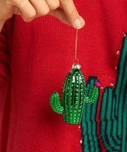 Show Me Your Mumu Sunnylife ~ Cactus Festive Ornament ~ Green