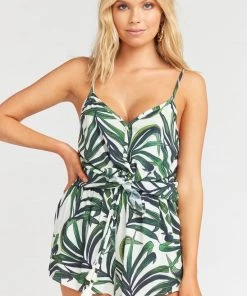 Show Me Your Mumu Serena Smocked Tassel Shorts ~ Peruvian Palm 9 Show Me Your Mumu Serena Smocked Tassel Shorts ~ Peruvian Palm