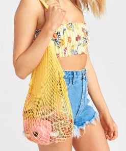 Show Me Your Mumu Sunlit Woven Bag ~ Yellow Accessories 11 Show Me Your Mumu Sunlit Woven Bag ~ Yellow Accessories