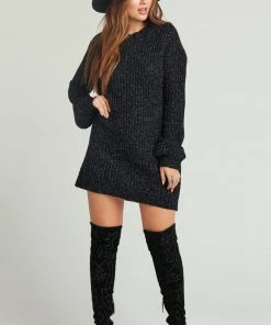 Show Me Your Mumu Sweaters Albert Sweater Dress ~ Shimmery Night Knit