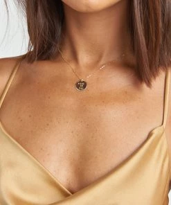 Show Me Your Mumu Accessories Paradigm Ride Or Die Necklace ~ Gold
