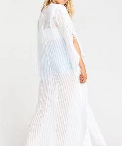 Show Me Your Mumu Clothes Layne Kimono ~ Seashore Stripe